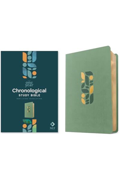 Tyndale House Publishers Nlt One Year Chronological Study Bible Sage)