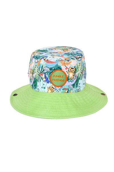 Milk & Moo Kids Hat Unisex Jungle Friends