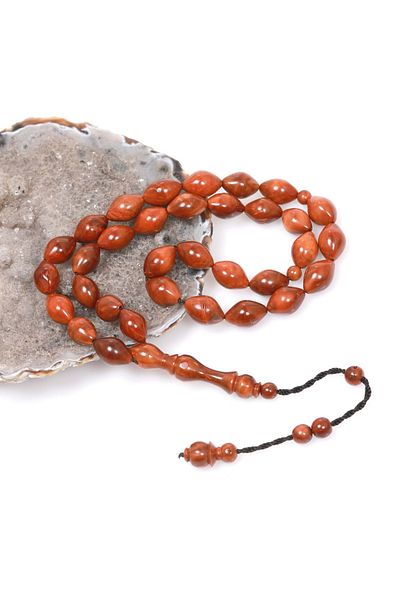 Taş Sandığı Beyzi Cut Kuka Prayer Beads 8*12 mm