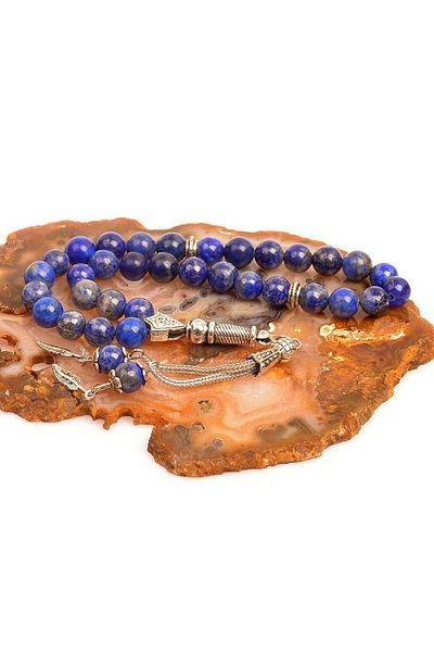 Taş Sandığı Lapis Lazuli Stone Rosary 8 mm