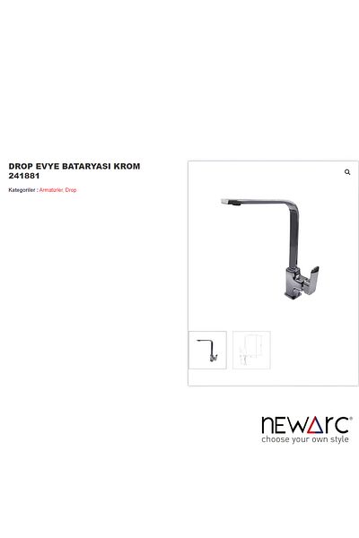 Newarc Chrome Sink Drop Battery - 241881