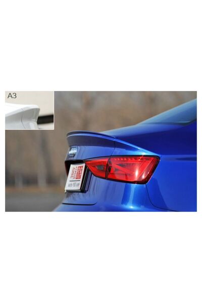 Universal Audi A3 V8 Sedan Bagaj Üstü Spoiler Abs Plastik 2013-