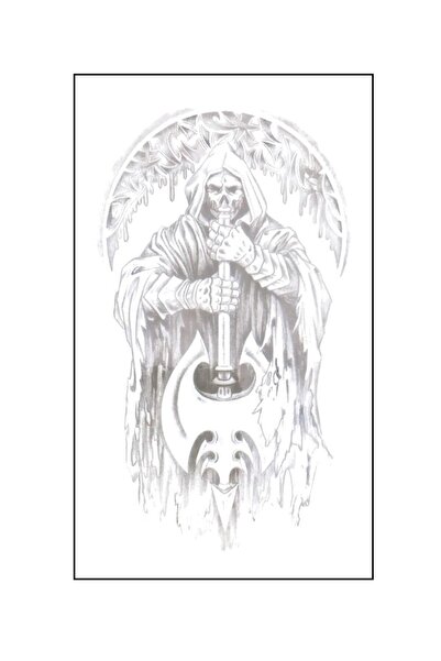 Mecit Tuhafiye 1 AY KALICI ÖLÜ SAVAŞCI VE BALTA KOL BİLEK GEÇİCİ DÖVME