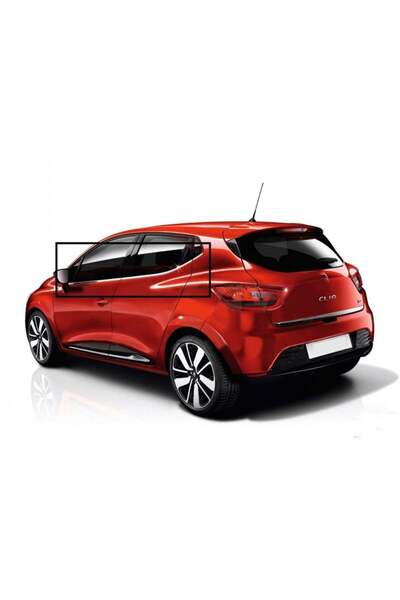 Niken Renault Clio 4 Cam Çıtası Kromu Nikelajı