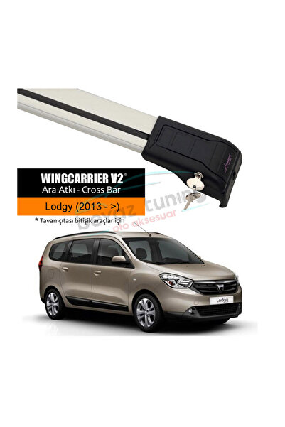 beyaztuning Dacia Lodgy Port Bagaj Çıtası / Tavan Ara Barı (2013 Sonrası)