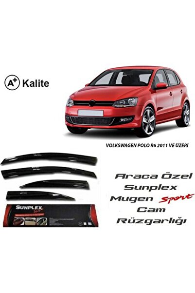 SUNPLEX Volkswagen Polo Cam Rüzgarlığı Mugen Tip 2009-2016