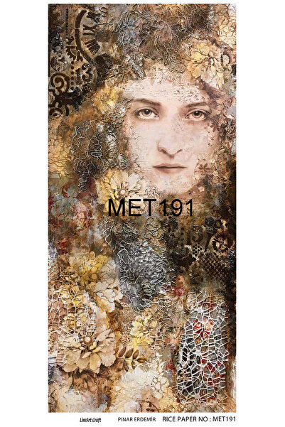 LİNEART ورق ديكوباج نحاسي Lineart 30X66 رقم: MET191