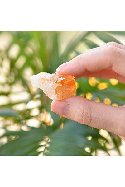 Taş Sandığı Sitrin Taşı Kütle - Işlenmemiş Doğal Taş