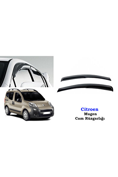 Universal Citroen Nemo Mugen Cam Kenar Rüzgarlığı 2012