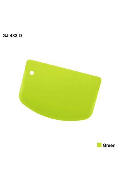 Choice GJ-483 D أخضر قطعة واحدة 20 غرام 4 ألوان ملعقة بلاستيكية لتزيين الكيك ...