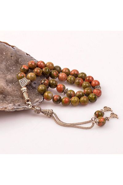 Taş Sandığı Unakit Stone Rosary - 8 mm