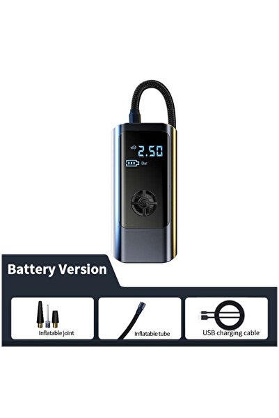 Choice1 مضخة هواء لاسلكية محمولة من SEAMETAL بجهد 12 فولت، ضاغط هواء للسيارة،...