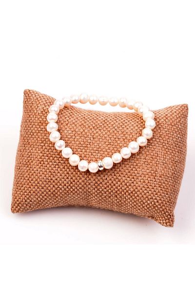 Taş Sandığı Pearl Bracelet - Silver Apparatus Cultural Pearl