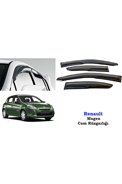 Universal Renault Clio 3 Hb Mugen Cam Kenar Rüzgarlığı 2005-2011