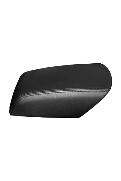 Choice Black Black Auto Leather Center Console Lid Armrest Cover Skin For Ford Explorer 2011 2012 2013 2014