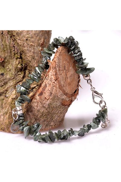 Taş Sandığı Serafinite Stone Bracelet - Broken Stone Bracelet