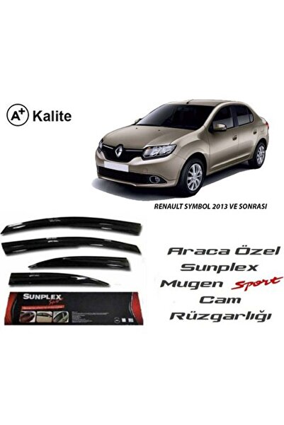 SUNPLEX Renault Symbol Cam Rüzgarlığı Mugen Tip 2013 Sonrası