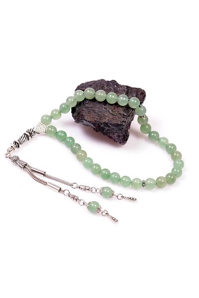 Taş Sandığı Aventurine Stone Rosary (8 Mm)