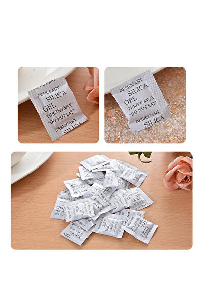 Choice3 100PCS 100/200/300/500 Packs 1g Non-toxic Silica Gel Desiccant Packet...