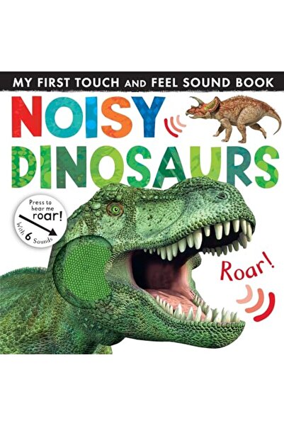 Little Tiger Press الديناصورات الصاخبة (كتب صاخبة عن اللمس والإحساس)