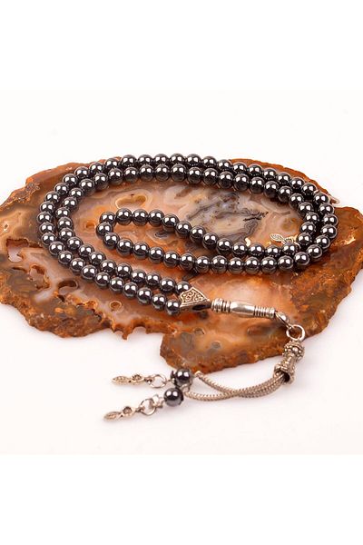 Taş Sandığı Hematite Stone Prayer Rosary