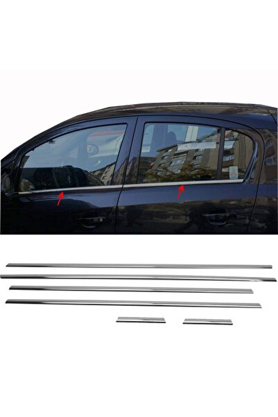 Niken Opel Corsa D Alt Cam Çıtası Kromu Nikelajı