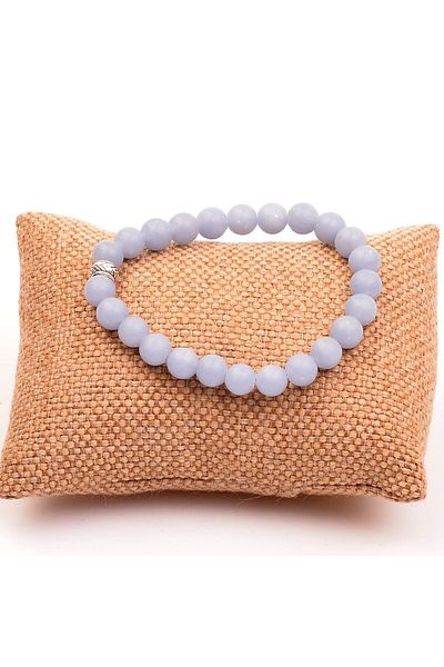 Taş Sandığı Angelit Stone Bracelet (8 Mm) / Angel Stone