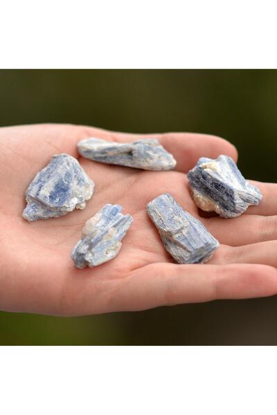 Taş Sandığı Mavi Kyanit Taşı Ham Kütle