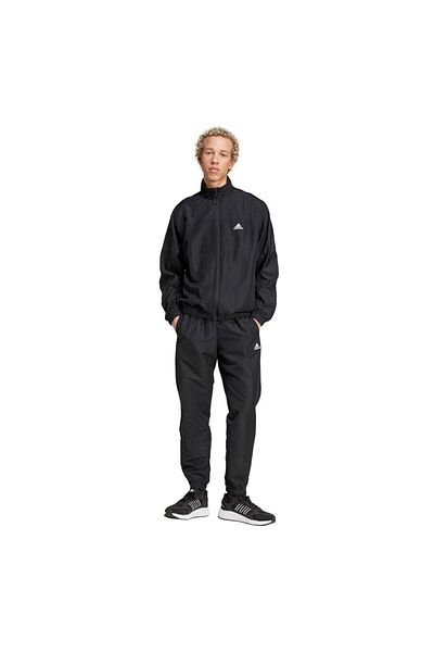 adidas Ανδρική μαύρη αθλητική φόρμα Colorblock (IX1276)