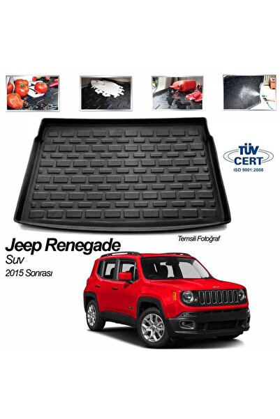 Leader Jeep Renegade Bagaj Havuzu Paspası 2014-