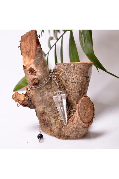 Taş Sandığı Crystal Quartz Stone Pandula