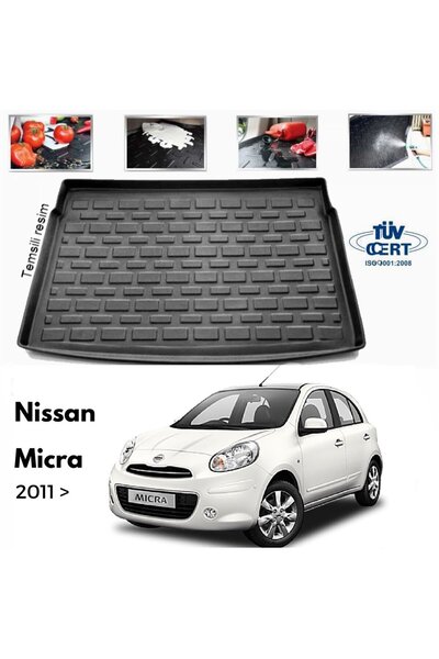 Leader Nissan Micra Bagaj Havuzu Paspası 2011 Sonrası