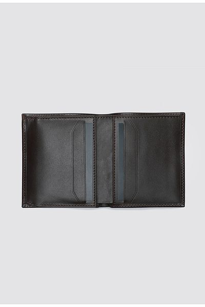 D'S Damat Πορτοφόλι Ds Groom Brown από γνήσιο δέρμα με κουτί