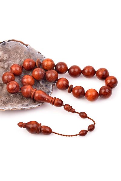 Taş Sandığı Harnup Tree Ankle Length Rosary (13.5*15 mm)