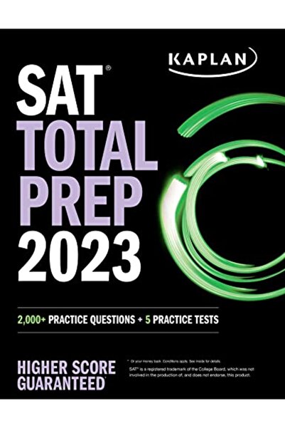 Kaplan Publishing اختبار SAT Total Prep 2023: أكثر من 2000 سؤال تدريبي + 5 اخ...