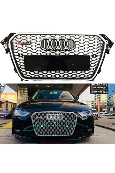 Universal Audi A4 Ön Panjur Izgara Rs4 Model 2012-2015 B8 Makyajlı