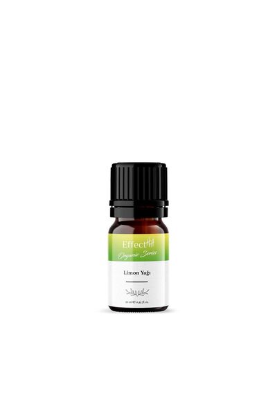 EffectHA Organic Lemon Oil 100% Pure Natural and Additive-Free Essential Oil 10ml