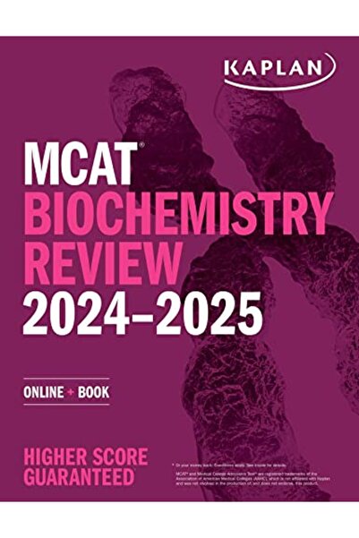 Kaplan Publishing مراجعة الكيمياء الحيوية لاختبار MCAT 2024-2025