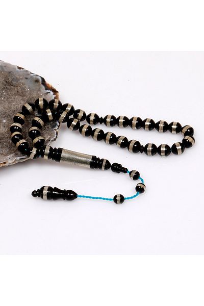 Taş Sandığı Embroidered Kuka Rosary - 8 mm