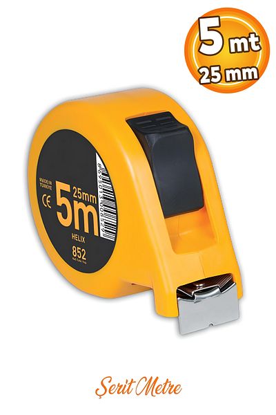 Badem10 Helix Ribbon Meter Măsurarea lungimii (5 METRI X 25 MM)