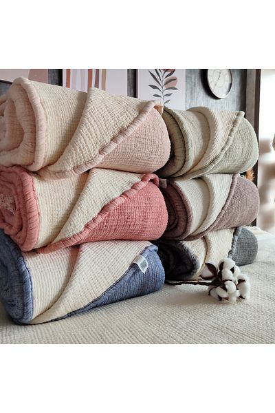 destinyhometex 6 Layer Muslin Quilt / King Size 260X280