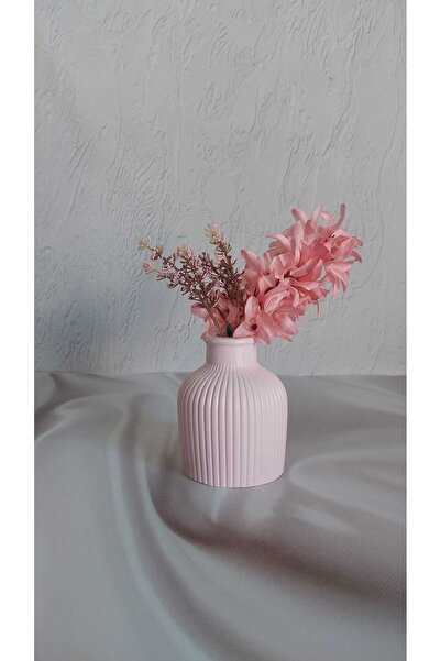 ATÖLYEM BURADA PEMBE VAZO TEKLİ