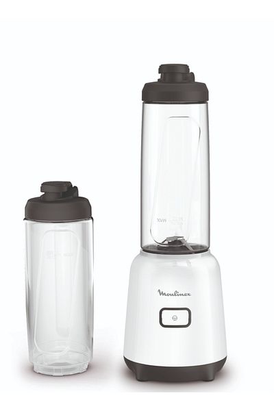 Moulinex Mix & Move Mini Blender Mixer, 300 W, Easy and Ergonomic Single-Button Control, LM15F127
