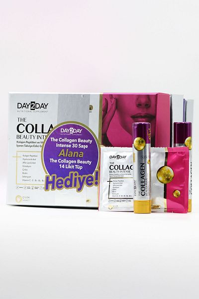 DAY2DAY The Collagen Beauty Intense 30 Sachet + Liquid 14 Tubes