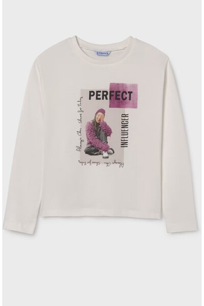 MAYORAL Girl's Long Sleeve T-shirt