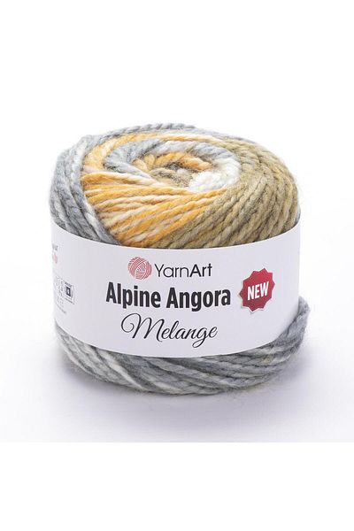 Yarnart ALPINE ANGORA MELANGE - ΠΛΕΚΤΟ ΝΗΜΑ ΧΕΡΙΟΥ EBRULİ-6403