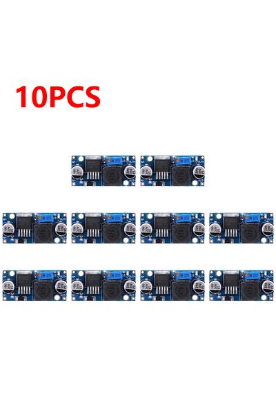 Choice 10 قطع قابلة للتعديل بإخراج قابل للتعديل وحدة خفض الجهد Lm2596s محول تيار مستمر إلى تيار مستمر منظم جهد