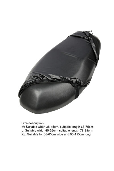 Choice غطاء مقعد دراجة نارية VAKIND L مقاوم للماء والغبار والمطر، وسادة مقعد ...