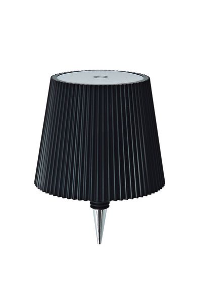 Choice changeable black Wine Bottle Lamp LED Table Lamp 3 Color Stepless Dimming Rechargeable Touch Control