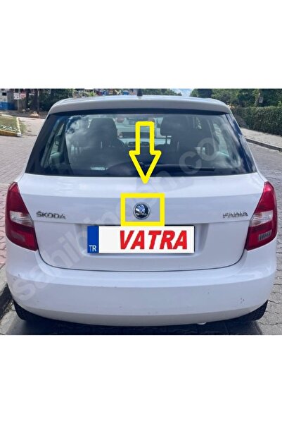 EDEXPORT SKODA Fabia 1.2 Ambition 2012-2014 Modellere Uyumlu Skoda Bagaj Yazı...
